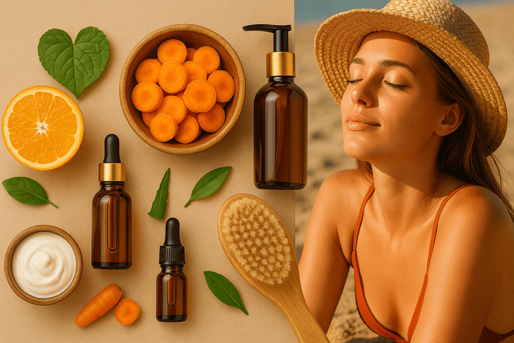 Come Preparare la Pelle all’Abbronzatura con Rimedi Naturali